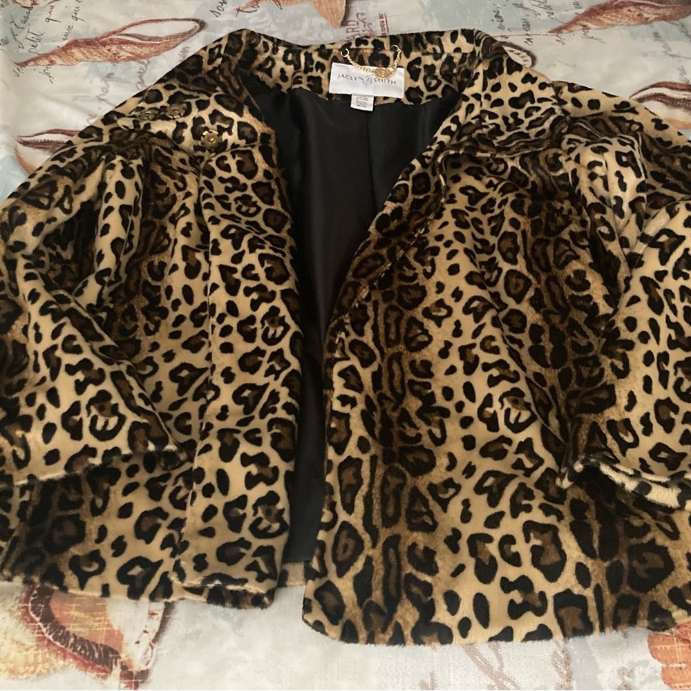 Women’s leopard print jacket